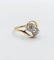55 Bague toi et moi antique en or 18k, platine et diamants 58 Facettes A07523