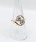 55 Bague toi et moi antique en or 18k, platine et diamants 58 Facettes A07523