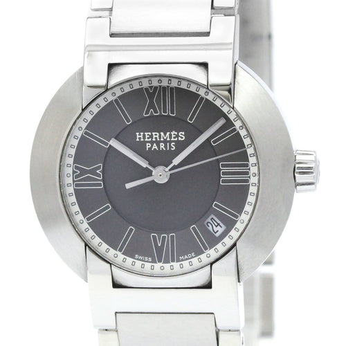 Montre Hermès Nomade - Montre quartz en acier et cuir 58 Facettes z807mf8cru