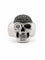Bague 64 Bague tête de mort en or gris palladié et diamants 58 Facettes 40