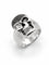 Bague 64 Bague tête de mort en or gris palladié et diamants 58 Facettes 40