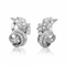 Boucles d'oreilles Art déco - Boucles d'oreilles en platine et diamants 58 Facettes 50480