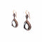 Boucles d'oreilles en or jaune, argent, aigue-marine et diamants 58 Facettes 50482
