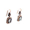Boucles d'oreilles vintage en or, argent, aigues-marines et diamants 58 Facettes 50483