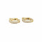 Boucles d'oreilles Boucles d'oreilles créoles en or jaune et diamants 58 Facettes 35813