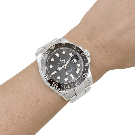Montre Rolex GMT-Master II - Montre homme en acier 58 Facettes 35733