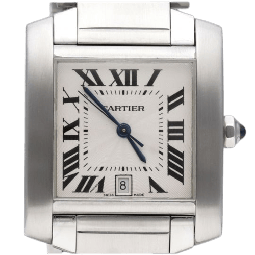 Cartier Tank Française - Montre en acier