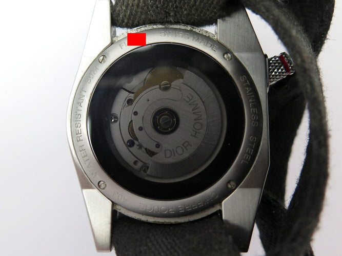 Dior Chiffre Rouge A03 - Montre automatique 36 mm en acier 58 Facettes 275966