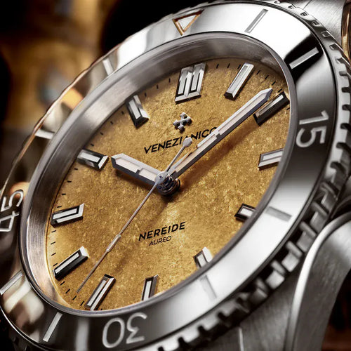Montre Venezianico Nereide Aureo 39 - Montre automatique 39 mm 58 Facettes 3121590S