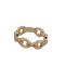 Bague en or jaune et diamants