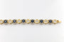 Bracelet en or 18 carats, saphirs et diamants 58 Facettes 13436