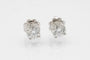 Boucles d'oreilles en or blanc et diamants 1,02 ct 58 Facettes 13402