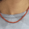 Collier Collier en or 18K et corail 58 Facettes COV1289