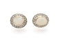 Boucles d'oreilles vintage en or jaune 18 carats, opales et diamants 58 Facettes 13450