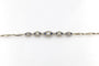 Bracelet géométrique en or jaune et blanc, diamants et saphirs 58 Facettes 13414