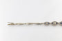 Bracelet géométrique en or jaune et blanc, diamants et saphirs 58 Facettes 13414