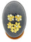 Ensemble boucles d'oreilles et pendentif-broche en or jaune, or blanc et diamants 58 Facettes PA1522