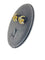 Ensemble boucles d'oreilles et pendentif-broche en or jaune, or blanc et diamants 58 Facettes PA1522