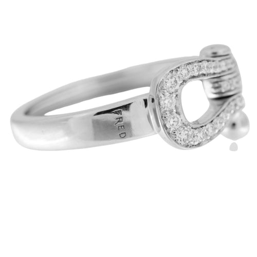 52 Fred Force 10 - Bague en or blanc et diamants 58 Facettes A1844