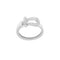Bague 52 Fred Force 10 - Bague en or blanc et diamants 58 Facettes A1844