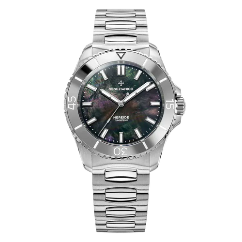 Montre Venezianico - Montre Nereide Tungsteno 39, référence 3121540C 58 Facettes 3121540C