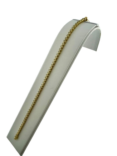 Bracelet tennis en or jaune 18 carats et diamants 58 Facettes BR1572