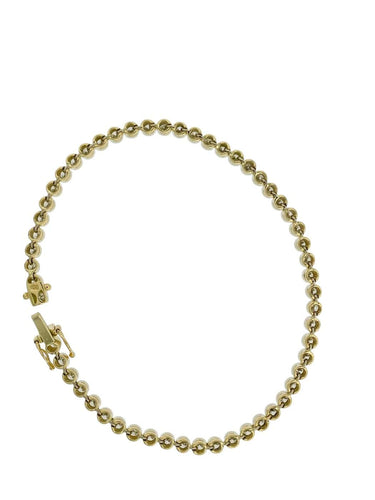 Bracelet tennis en or jaune 18 carats et diamants 58 Facettes BR1572
