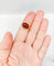 53 Bague cocktail vintage en or 18k et tourmaline cabochon 58 Facettes A07433