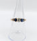 54.5 Bague antique en or rose 14K, diamant taille ancienne et saphirs 58 Facettes A07419