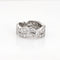 Bague 48 Bague éternité vintage - Alliance en platine 900 et diamants 58 Facettes G13401
