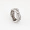 Bague 48 Bague éternité vintage - Alliance en platine 900 et diamants 58 Facettes G13401