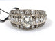 58 Bague en or blanc 18 ct et diamants 58 Facettes 773 D OC