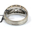 58 Bague en or blanc 18 ct et diamants 58 Facettes 773 D OC