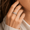 51 Bague en or blanc et diamants 1,20 carat 58 Facettes 1.0001572/1