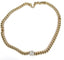 Collier en or jaune 18 ct avec diamants 58 Facettes 164/26 A