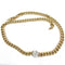 Collier en or jaune 18 ct avec diamants 58 Facettes 164/26 A