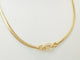 Collier Tubogas - Collier ras-de-cou en or jaune et diamants 58 Facettes 33814