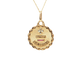 Augis - Pendentif Plus qu'hier, moins que demain en or jaune et rubis 58 Facettes 33816