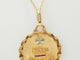 Augis - Pendentif Plus qu'hier, moins que demain en or jaune et rubis 58 Facettes 33816