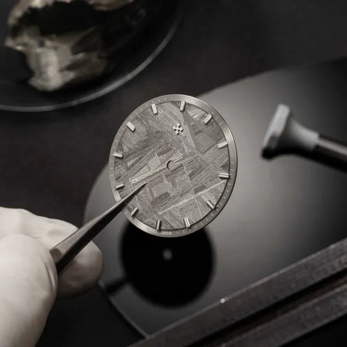 Montre Venezianico Arsenale Meteorite - Montre automatique en acier et météorite 58 Facettes 6221560C