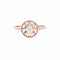 Bague 54 Dior Rose des Vents - Bague en or jaune, nacre et diamant 58 Facettes 35872