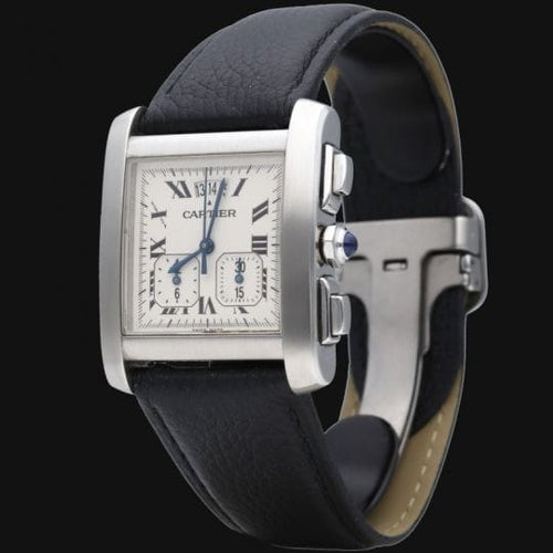 Cartier Tank Française - Montre en acier 58 Facettes MT47179