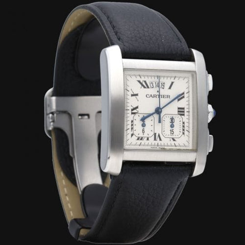 Cartier Tank Française - Montre en acier 58 Facettes MT47179