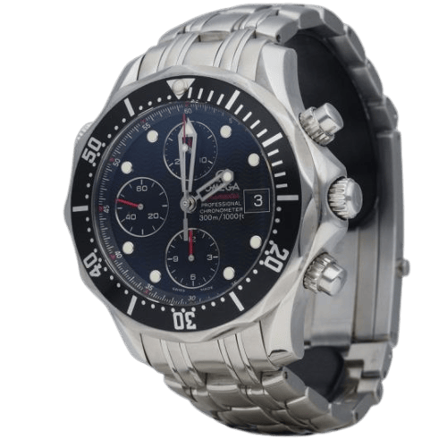 Montre Omega Seamaster Diver 300M - Montre chronographe en acier 58 Facettes MT47378