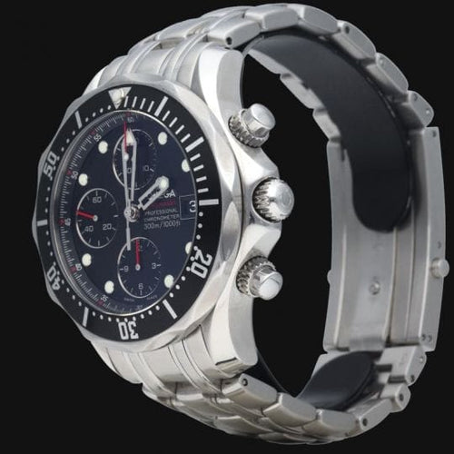 Omega Seamaster - Montre Diver 300M Chronograph en acier 58 Facettes MT47378