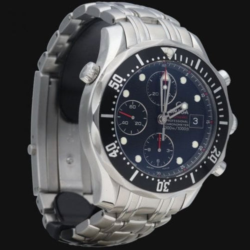 Omega Seamaster - Montre Diver 300M Chronograph en acier 58 Facettes MT47378