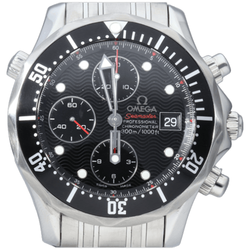 Omega Seamaster - Montre Diver 300M Chronograph en acier 58 Facettes MT47379