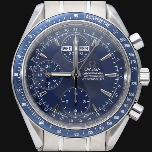 Montre Omega Speedmaster - Montre Day Date Chronograph en acier 58 Facettes MT47398