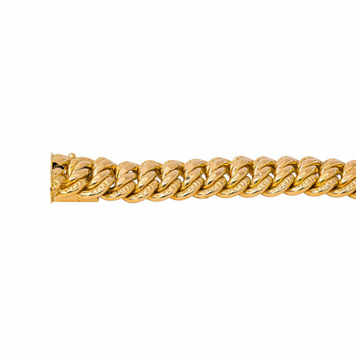 Bracelet maille américaine en or jaune 58 Facettes 5713078CN