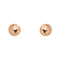 Boucles d’oreilles puces en or rose 58 Facettes 5714241CN